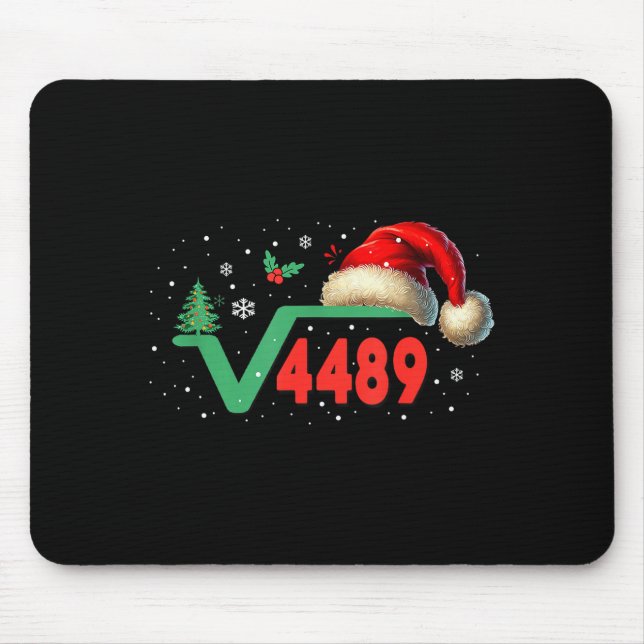 Mousepad Engraçado 67 Meme Raiz Quadrada 4489 Gíria Profess (Frente)