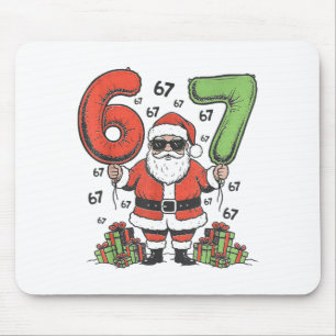 Mousepad Engraçado 67 Papai Noel Seis Sete Natal 67 Meme Br