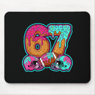 Mousepad Engraçado 67 Seis Sete Meme Futebol Americano Núme