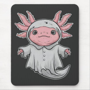 Mousepad Engraçado Amphibian Amphibian Halloween Ghost