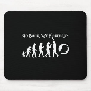 Mousepad Engraçado Anti Trump - Volte! Trump Evolution Tee