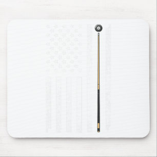 Mousepad Engraçado Bandeira Americana Design para Homens Mu