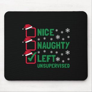 Mousepad Engraçado Bela Vadia Deixou San de Natal Sem Super