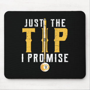 Mousepad Engraçado Billiards, Dica