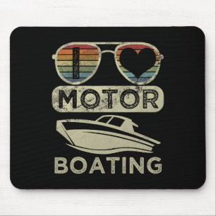Mousepad Engraçado Boater Cotação Eu Adoro Motor Barco Moto