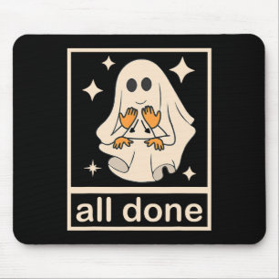Mousepad Engraçado Boojee Fantasma Todos Feitos Em Terapia