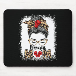 Mousepad Engraçado Boxing Luvas Mensageiras Boxing Mãe
