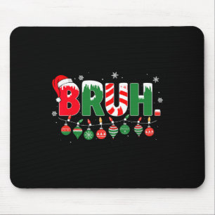 Mousepad Engraçado Bruh Dizendo Irmão Saudando Memória de N