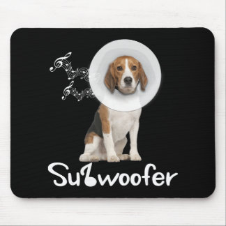 Mousepad Engraçado Cachorro Cachorro Cachorro Subwoofer Gif