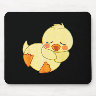 Mousepad Engraçado Cansado Como Pato Eu Amo Patinhos Fofos