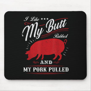 Mousepad Engraçado Churrasco De Grelha Eu Gosto Do Meu Bumb