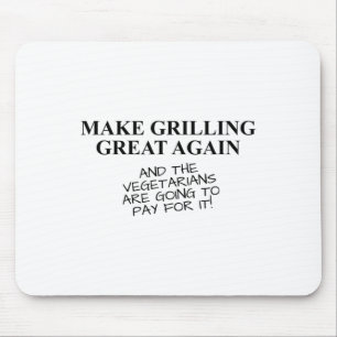 Mousepad Engraçado Churrasco Grelando Fumante Tumulto Tumul