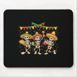 Mousepad Engraçado Cinco De Mayo Shirt Mexicano Fiesta Cact
