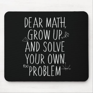Mousepad Engraçado Citação De Matemática Para Meninas Menin
