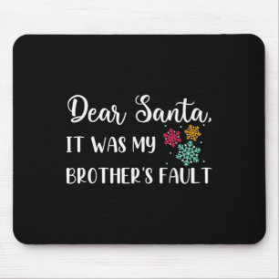 Mousepad Engraçado Citação de Natal Caros Papais noeis Era