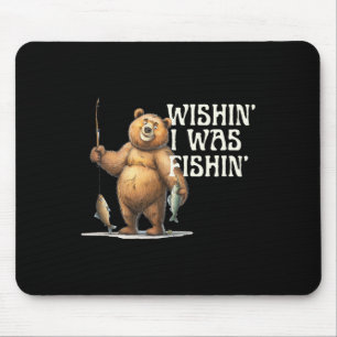 Mousepad Engraçado Citação De Urso Que Queria Que Eu Fosse 