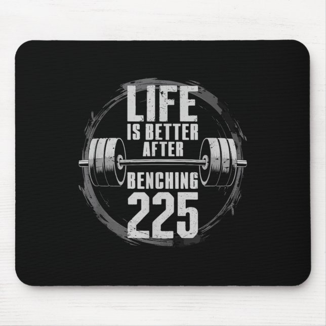 Mousepad Engraçado Coluna De Imprensa De 225 Libras - Melho (Frente)