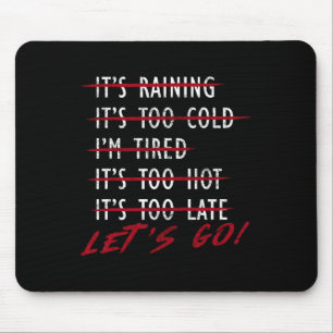 Mousepad Engraçado Criador de Porcos Não Desculpas Vamos Ir