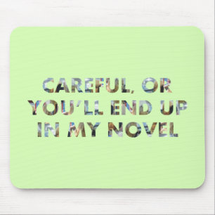 Mousepad Engraçado Cuidado, ou acabe em um novo meme (com