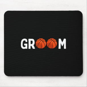 Mousepad Engraçado de Casamento de Basquete