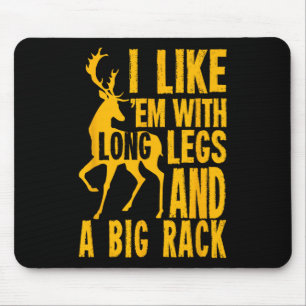 Mousepad Engraçado Deer Hunting, Presente Para Caçadores
