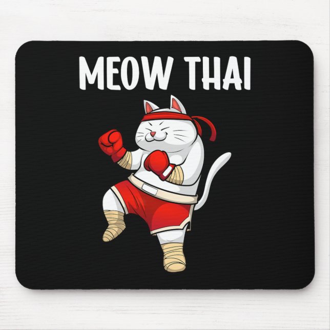 Mousepad Engraçado Design Tailandês Para Homens Mulheres Mu (Frente)