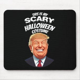 Mousepad Engraçado Donald Trump Assustador Halloween Presid
