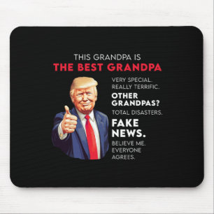 Mousepad Engraçado Donald Trump Citação Do Avô Conservador