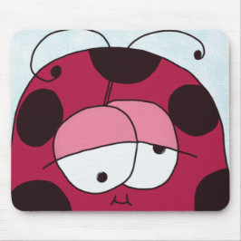 Mousepad Engraçado e Chubby Ladybug