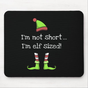 Mousepad Engraçado Elf Cita Dizendo Gráfico Xmas Presentes