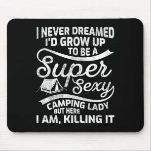 Mousepad Engraçado, eu nunca sonhei que cresceria super y a