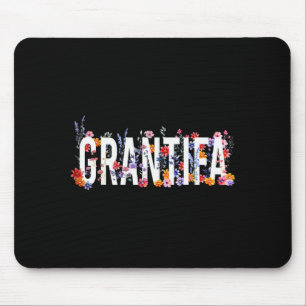 Mousepad Engraçado Eu Sou Grantifa Floral Vintage Mulheres
