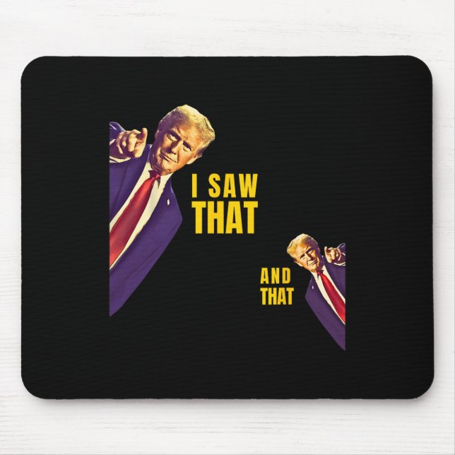 Mousepad Engraçado eu ter visto aquele Jesus Meme Rron e eu (Frente)