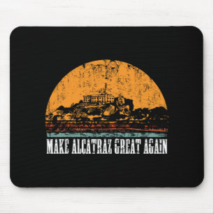 Mousepad Engraçado Faça o Excelente Alcatraz Trump Usa Sába