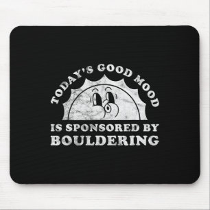 Mousepad Engraçado Fofo Retro Vintage Escalada em Blocos de