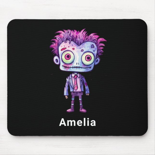 Mousepad Engraçado Frankenstein Monster Halloween (Frente)