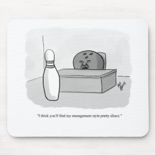 Mousepad Engraçado gerenciamento e liderança - Humor de d
