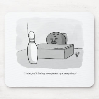 Mousepad Engraçado Humor de Cartoons de Gerenciamento e Lid