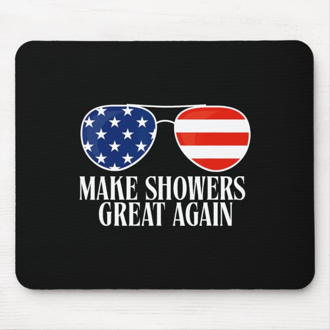 Mousepad Engraçado Humor Torne Chá Grear Novamente (Frente)