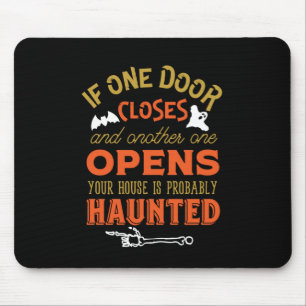 Mousepad Engraçado Hunny House Inspirational Cote Halloween