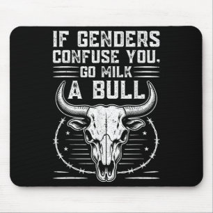 Mousepad Engraçado Ir Leitar Uma Cotação Touro Se Os Sexos