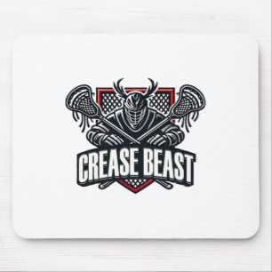Mousepad Engraçado Lacrosse Ops Alerta De Lama De Borracha