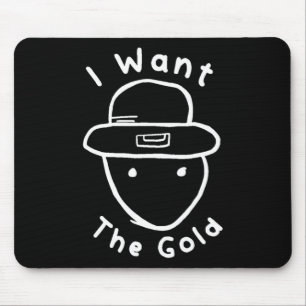 Mousepad Engraçado Leprechaun Amateur Sketch Meme St Patric