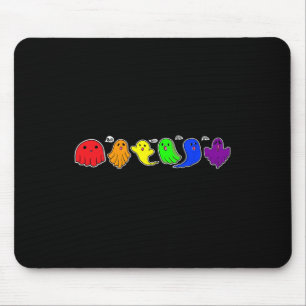 Mousepad Engraçado Lgbtq Boo Ghost Spooky Halloween Gay