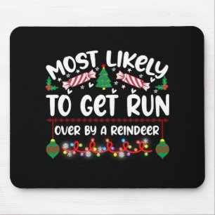 Mousepad Engraçado Mais Propenso a Ser Atropelado Por Um Re