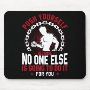 Mousepad Engraçado Malhação de ginástica Ensino Encantado
