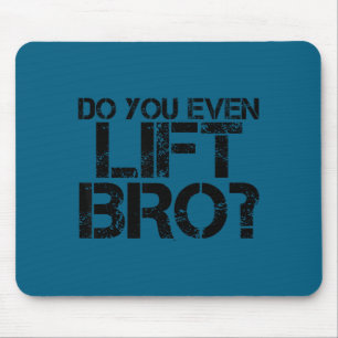 Mousepad Engraçado Mesmo Levantar Irmão Academia Fitness