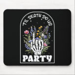 Mousepad Engraçado Morte De Til Nos Faz Festa de solteira B<br><div class="desc">Engraçado Morte De Til Nos Faz Festa de solteira Esquadrão De Bridesmaid</div>
