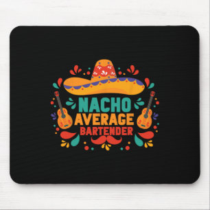 Mousepad Engraçado Nacho Médio Cinco De Mayo Mexicano