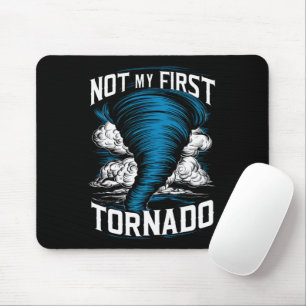 Mousepad Engraçado Não é Meu Primeiro Tornado Retro Caçador